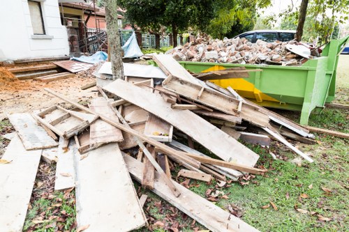 Variety of household items ready for clearance