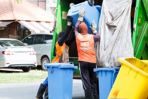 Eco-friendly rubbish disposal practices in North London