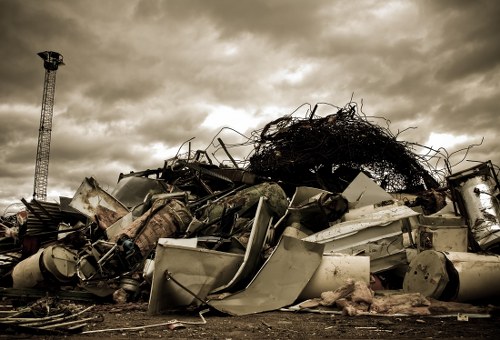 Commercial waste management facility in North London