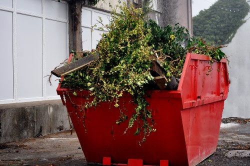 Variety of waste materials for removal in North London